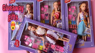 Giveaway Gift/  Barbie Doll Review Long Hair Barbie
