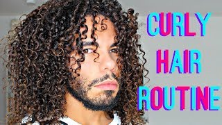 Easy Curly Hair Wash & Style Routine 2018