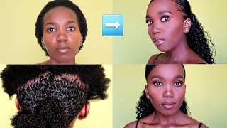 Diy: Cheap Curly Drawstring Ponytail + How To: Sleek Short 4C Natural Hair
| Siya Mbungu