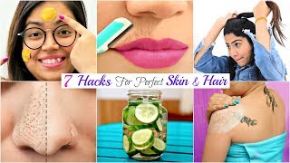7 Life Saving Hacks For Perfect Skin & Hair | #Beauty #Skincare #Sketch #Anaysa
