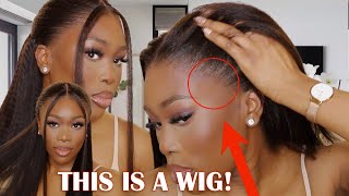 This Is Not My Hair, It Is A Wig!! Start To Finish Kinky Straight 13X6 Hd Wig Install