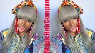 Magichaircompany Custom Full Lace Wig Review | Grey 80'S Barbie