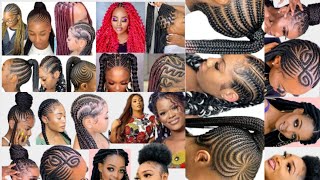 Most Latest Braids Hairstyle For Beautif Ladies In Africa, What Amazing Braiding#Kwatoonlinetv