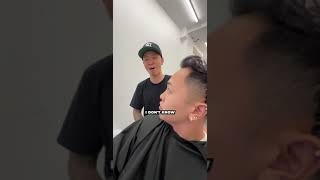 When They Ask For The Tiktok Boy Hairstyle #Nycbarbers #Comedyskit #Shorts