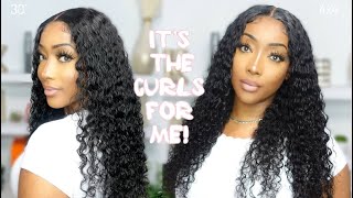 This Jerry Curl Wig Is Everything! 4X4 Closure Wig (Chitchat)| Ft. Angie Queen