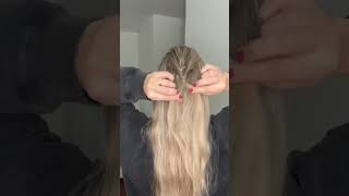 Cant Fishtail Braid? Try This Instead #Hairshorts #Shortsviral #Shortsfeed