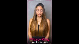 Micro Ring Hair Extensions For Women  | Human Hair Extensions