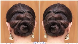 Beautiful ! Wedding Juda Hairstyle For Long Hair | Easy Wedding Hairstyle By Self | Juda Hairstyle