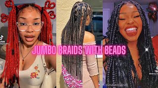 Jumbo Braids With Beads 2022