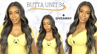 Sensationnel Synthetic Hair Butta Hd Lace Front Wig - Butta Unit 34 +Giveaway --/Wigtypes.Com