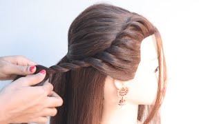 2 Cute Ponytail Hairstyle For Office | Hairstyle For Working Women
