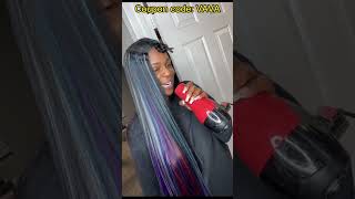 Mix Highlight Quick Weave Hairstyle | Ombre Color Weave Leave Out Tutorial #Elfinhair #Review