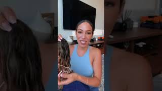 How To Style Your Bebonia Curly Drawstring Ponytail
