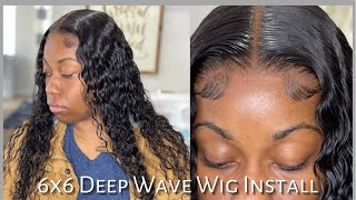 Melted Lace | 5X5 Closure Wig Install | Tinashe Hair