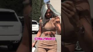 Kylie Jenner Struts Her Stuff While Heading To The Hair Salon To Get Her Wig Removed In Bev. Hills