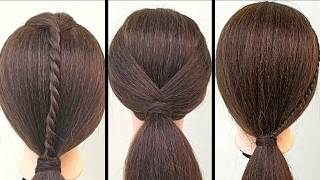 4 Easy Hairstyles For Navratri || 4 Easy Ponytail Hairstyles || Ponytail For Everyday