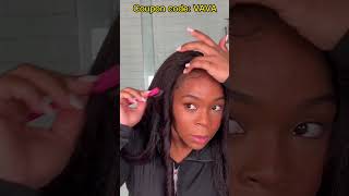 Most Natural Hairline Ever! 4C Edges Lace Frontal Wig Install Tutorial! Ft.#Elfinhair Review