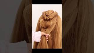 Open Ponytail Hair Style For College Girls | Different New Style Ponytail Hairstyle