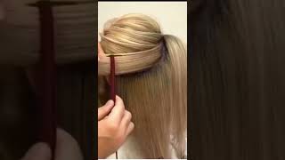 Omgsuper Easy Hairstyle 2Minutes Hack #Youtubeshorts #Short #Viral #Viralvideo#Hairstyles