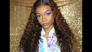 Tinashe Hair- Brazilian Deep Wave Hair That Can Be Bleached While Keeping The Texture!