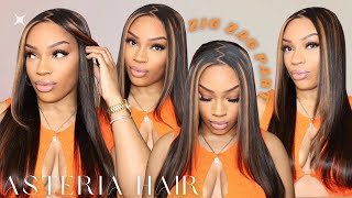 Pre Plucked Hairline  *Easy* Beginner Friendly 6X6 Highlighted Closure Wig Install | Asteria Hair