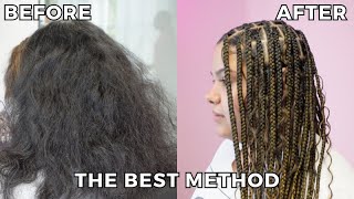 Knotless Box Braids On Straight Hair (For Loose-Textured Hair)