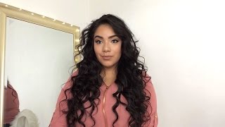 How I Curly My Hair Fast | Ponytail : Fast & Easy