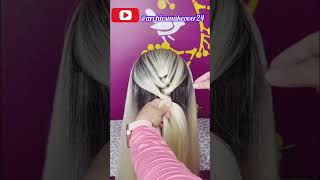 Wrap Ponytail Hairstyle For Special Occasion#Hairstyle#Hairtutorial#Youtubeshorts#Shorts