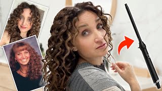 How Do I Get These Tiny Curls? | My High School Favorite Style
