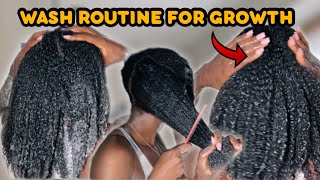 How I Treat My Hair After 2 Months Protective Style| Washday Routine That Grows My Hair