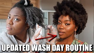 4C Natural Hair Wash Day Routine! (Prep For Protective Style)