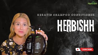 Herbishh Keratin Shampoo Conditioner Duo | Herbishh Haircare