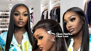 Super Discount + Clean Hairline & Clear Lace Frontal Wig Ft. Xrsbeauty Hair