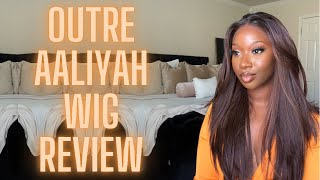 Outre Melted Hairline | Synthetic Lace Wig | Aaliyah | Wig Review