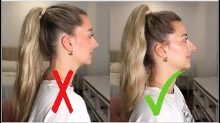 Voluminous High Ponytail Hair Hack You Need To Try!
