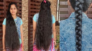 My Daughter'S Daily Hair Care Tips For Healthy Hair/Daily Hair Care In Tamil/How To Grow Hair L