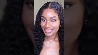3A/3B Curly Edges Best Realistic Curly Hairline Hd Lace Frontal Wig #Omgherhair #Curlyedgeswig