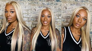 Straight Out Of The Pack! Perfect Blonde Closure Wig | Cynosure Hair