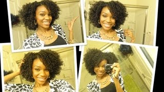 Another Natural Tutorial Yall!!! Model Model Invisible U-Part Wig Yutoya