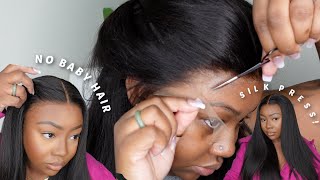 How To Cut The Lace Off Wigs Like A Pro!   Glueless Install Melted Lace  | Myfirstwig