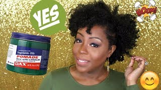 The Best Braid Out Ever!! Dax Hair Grease - 4C Natural Hair