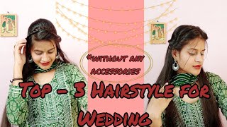 Hairstyle For Wedding || Wedding Guest Hairstyle || Rashi Jain