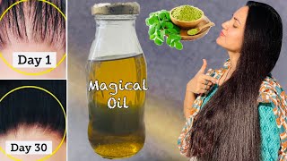 Diy Moringa Hair Oil For Extreme Hair Growth | Baalon Ko Lmbaa Ghnaa Aur Cmkdaar Bnaaen Sirph Ek Cii