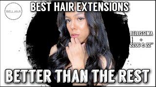 Bellami Hair Extensions Unboxing & Styling // Bellissima 220G + 22"