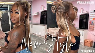 Come To The Salon With Me! Highlighted Wig +Style | Step By Step | Yolissa Hair