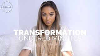 Mia Randria'S Quick Transformation (Under 10 Minutes) With Bellami Clip-In Hair Extensions