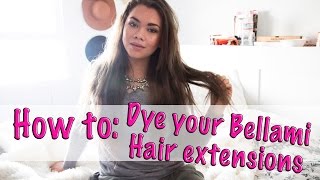  How To: Dye Your Bellami Hair Extensions