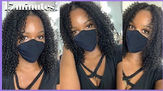 Best Natural Hair Clip-Ins Style No Leave Out|Under 15 Minutes! |Living With Shea
