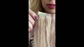 Bellami Silk Seam Hair Extensions Butter Blonde