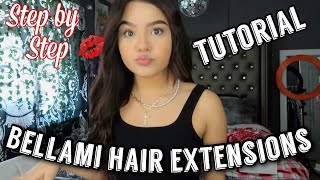 How I Install My Bellami Hair Extensions!